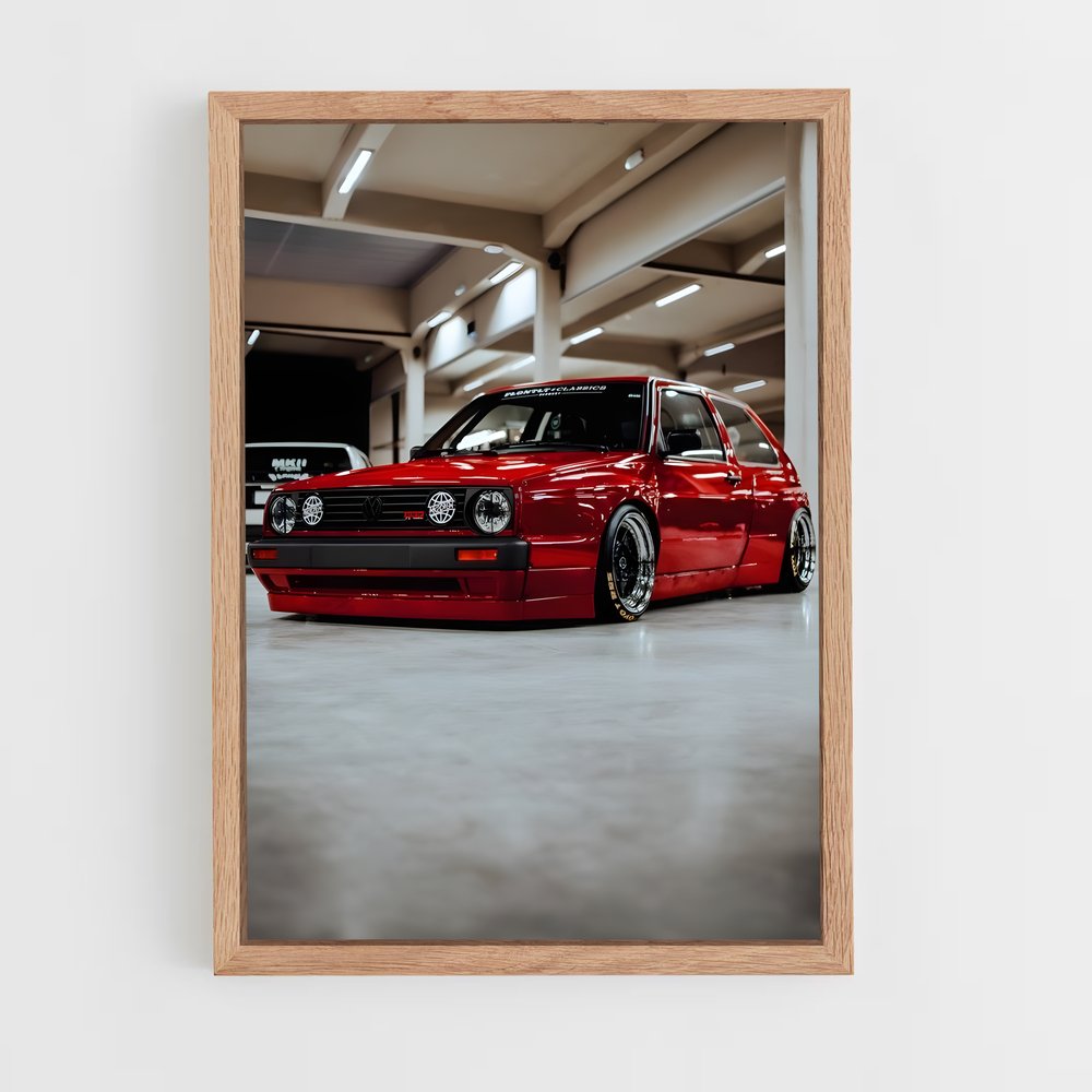Poster GTI Garage – affiche Volkswagen (vue 4)